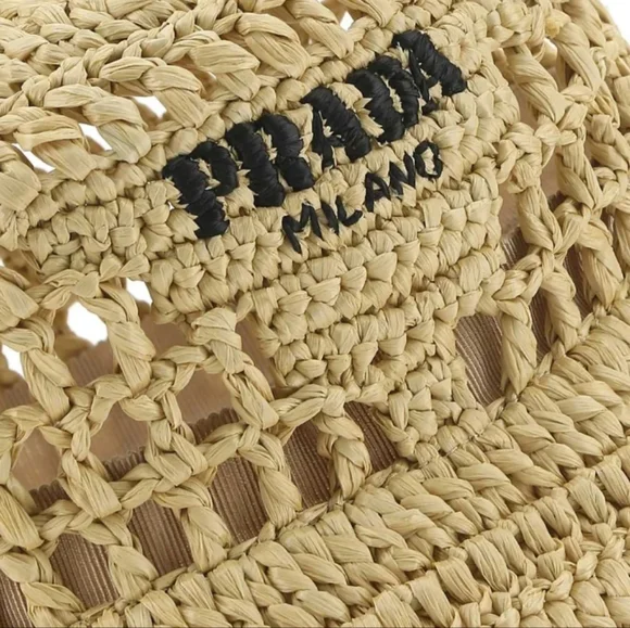 PRADA Woven Bucket Hat - Picture 3 of 9